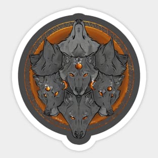 Wolf Pack Sticker